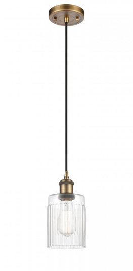Hadley - 1 Light - 5 inch - Brushed Brass - Cord hung - Mini Pendant (3442|516-1P-BB-G342)