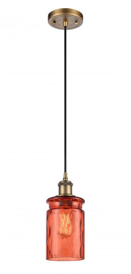 Candor 1 Light Mini Pendant (3442|516-1P-BB-G352-COR)