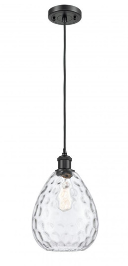 Waverly - 1 Light - 8 inch - Matte Black - Cord hung - Mini Pendant (3442|516-1P-BK-G372)