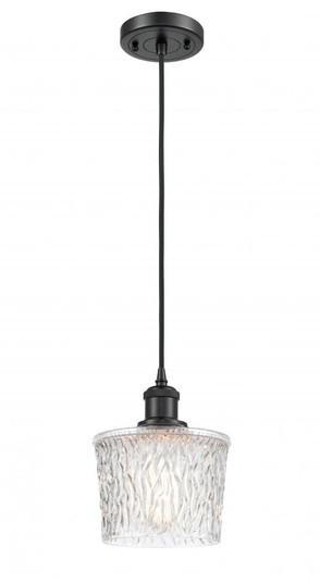 Niagara - 1 Light - 7 inch - Matte Black - Cord hung - Mini Pendant (3442|516-1P-BK-G402)