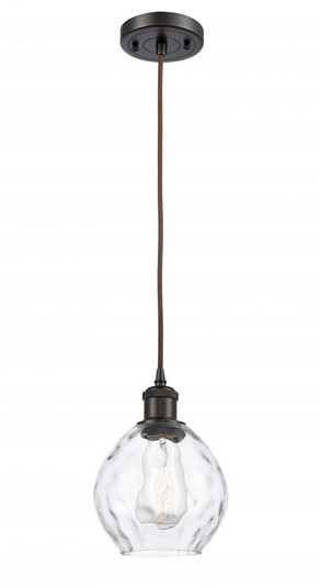 Waverly - 1 Light - 6 inch - Oil Rubbed Bronze - Cord hung - Mini Pendant (3442|516-1P-OB-G362-LED)