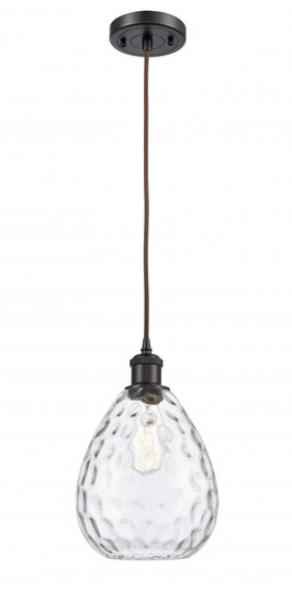 Waverly - 1 Light - 8 inch - Oil Rubbed Bronze - Cord hung - Mini Pendant (3442|516-1P-OB-G372)