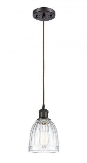 Brookfield - 1 Light - 6 inch - Oil Rubbed Bronze - Cord hung - Mini Pendant (3442|516-1P-OB-G442-LED)