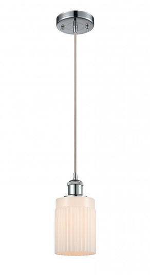 Hadley - 1 Light - 5 inch - Polished Chrome - Cord hung - Mini Pendant (3442|516-1P-PC-G341-LED)