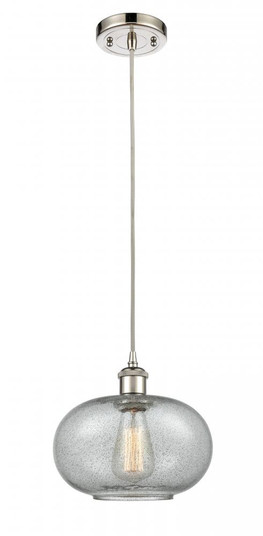 Gorham - 1 Light - 10 inch - Polished Nickel - Cord hung - Mini Pendant (3442|516-1P-PN-G247-LED)