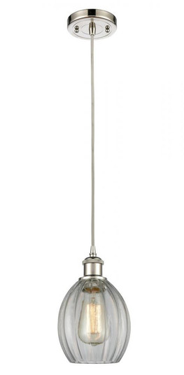 Eaton - 1 Light - 6 inch - Polished Nickel - Cord hung - Mini Pendant (3442|516-1P-PN-G82-LED)
