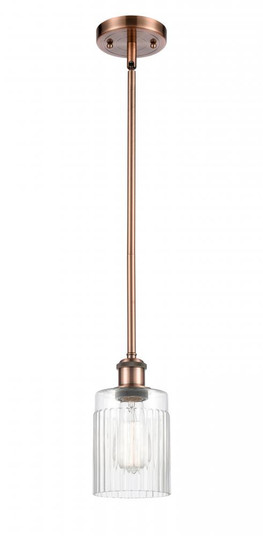 Hadley - 1 Light - 5 inch - Antique Copper - Mini Pendant (3442|516-1S-AC-G342-LED)