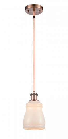 Ellery - 1 Light - 5 inch - Antique Copper - Mini Pendant (3442|516-1S-AC-G391-LED)