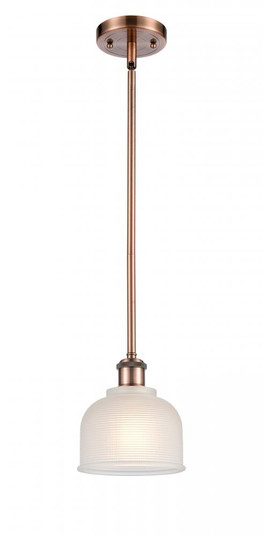 Dayton - 1 Light - 6 inch - Antique Copper - Mini Pendant (3442|516-1S-AC-G411-LED)