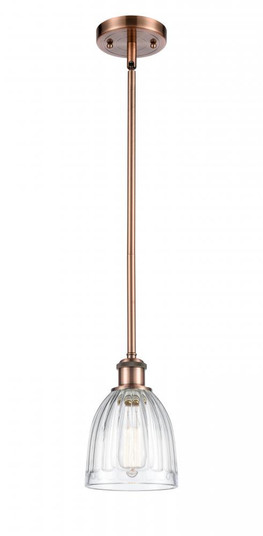 Brookfield - 1 Light - 6 inch - Antique Copper - Mini Pendant (3442|516-1S-AC-G442-LED)