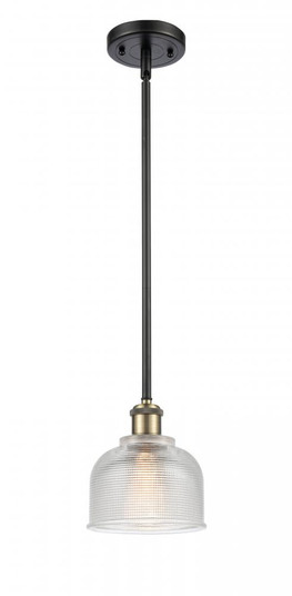 Dayton - 1 Light - 6 inch - Black Antique Brass - Mini Pendant (3442|516-1S-BAB-G412-LED)