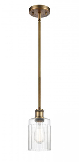 Hadley - 1 Light - 5 inch - Brushed Brass - Mini Pendant (3442|516-1S-BB-G342-LED)