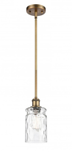 Candor - 1 Light - 5 inch - Brushed Brass - Mini Pendant (3442|516-1S-BB-G352)