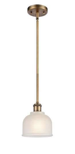 Dayton - 1 Light - 6 inch - Brushed Brass - Mini Pendant (3442|516-1S-BB-G411)