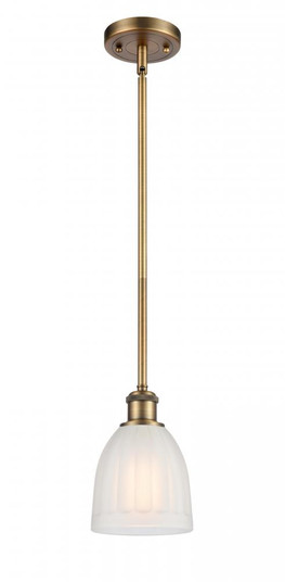 Brookfield - 1 Light - 6 inch - Brushed Brass - Mini Pendant (3442|516-1S-BB-G441)
