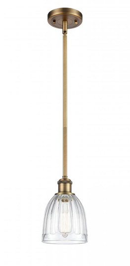 Brookfield - 1 Light - 6 inch - Brushed Brass - Mini Pendant (3442|516-1S-BB-G442)
