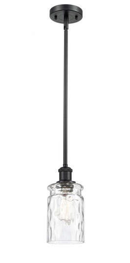 Candor - 1 Light - 5 inch - Matte Black - Mini Pendant (3442|516-1S-BK-G352)