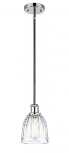 Brookfield - 1 Light - 6 inch - Polished Chrome - Mini Pendant (3442|516-1S-PC-G442-LED)