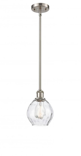 Waverly - 1 Light - 6 inch - Brushed Satin Nickel - Mini Pendant (3442|516-1S-SN-G362)