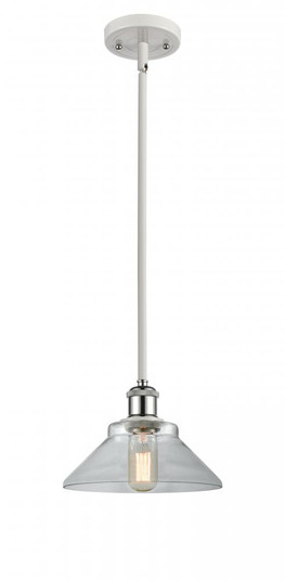 Orwell - 1 Light - 8 inch - White Polished Chrome - Mini Pendant (3442|516-1S-WPC-G132-LED)