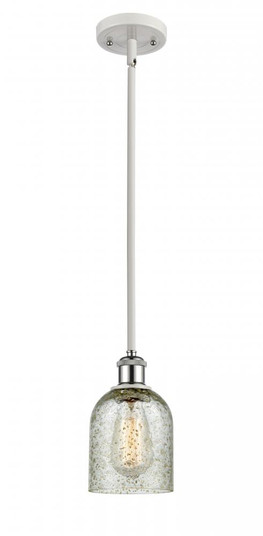 Caledonia - 1 Light - 5 inch - White Polished Chrome - Mini Pendant (3442|516-1S-WPC-G259)