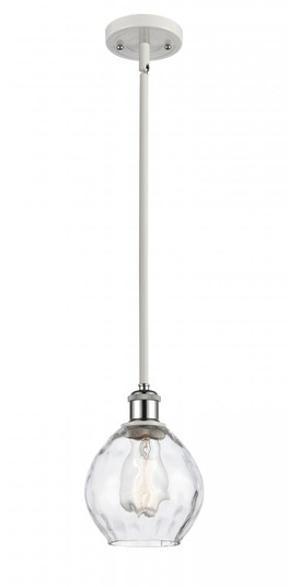 Waverly - 1 Light - 6 inch - White Polished Chrome - Mini Pendant (3442|516-1S-WPC-G362)