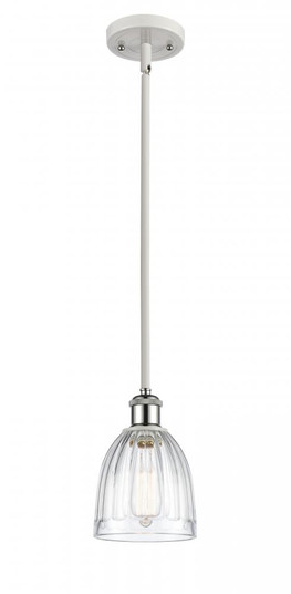 Brookfield - 1 Light - 6 inch - White Polished Chrome - Mini Pendant (3442|516-1S-WPC-G442)