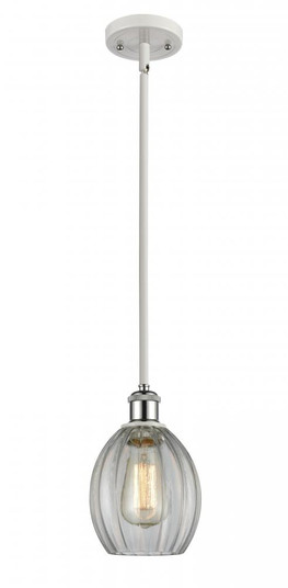 Eaton - 1 Light - 6 inch - White Polished Chrome - Mini Pendant (3442|516-1S-WPC-G82)