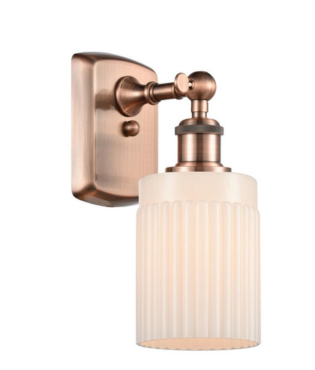 Hadley - 1 Light - 5 inch - Antique Copper - Sconce (3442|516-1W-AC-G341-LED)