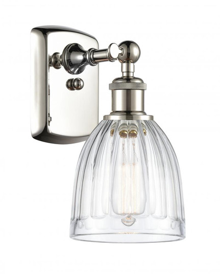 Brookfield - 1 Light - 6 inch - Polished Nickel - Sconce (3442|516-1W-PN-G442)