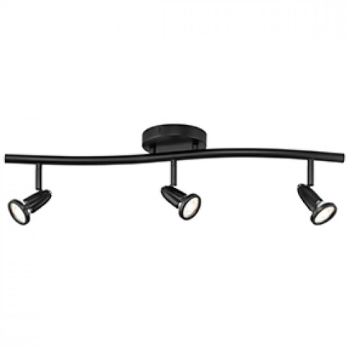 3 Light LED Semi-Flush Spotlight (7|52203LEDDLP-BL)