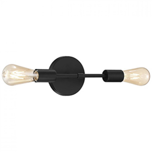 2 Light LED Wall Sconce (7|62300LEDDLP-MBL)