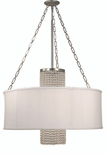 4-Light Polished Silver Angelique Dining Chandelier (84|1958 PS/SWH)