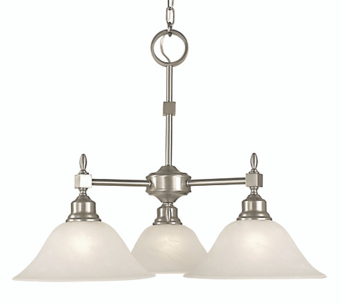 3-Light Siena Bronze Taylor Dinette Chandelier (84|2439 SBR/AM)