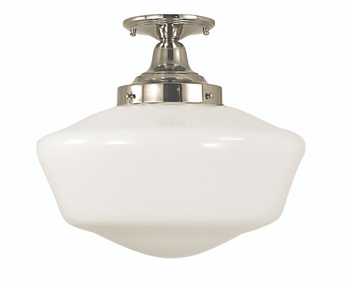 1-Light Brushed Nickel Taylor Flush / Semi-Flush Mount (84|2558 BN)