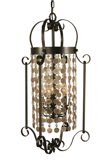 5-Light Brushed Nickel Naomi Foyer Chandelier (84|2925 BN)
