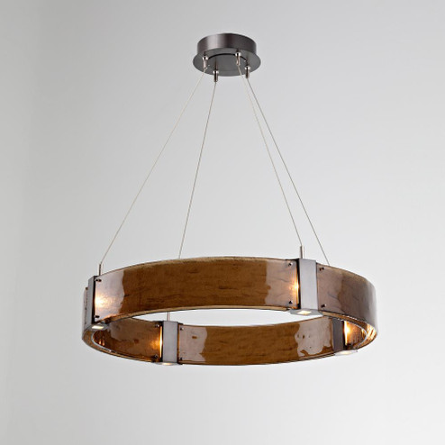 Parallel Ring Chandelier-33 (1289|CHB0042-33-BS-CR-CA1-L1)