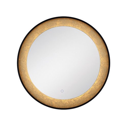 Mirror, LED, Edge-lit, Rnd, Gold (4304|33830-018)