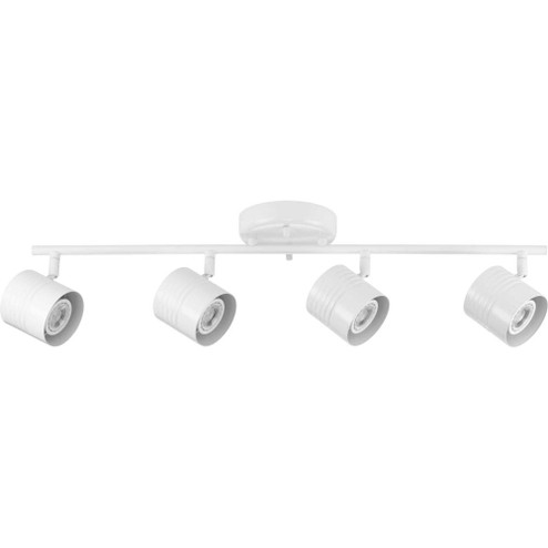 Kitson Collection Satin White Four-Head Multi-Directional Track (149|P900014-028)