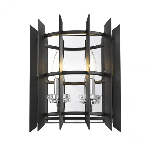 2 Light Wall Sconce (276|338-2S-MB+CH)