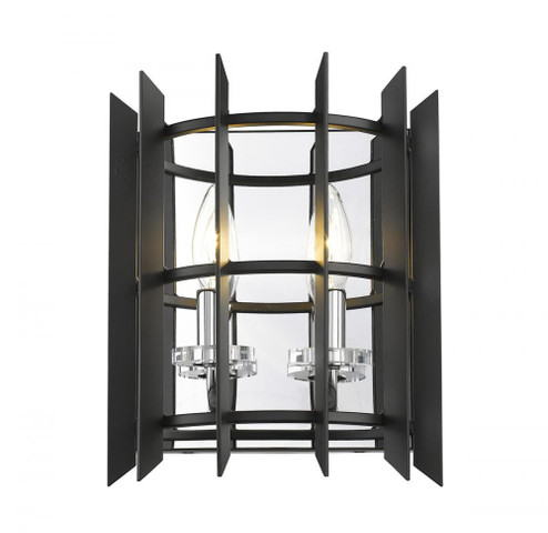 2 Light Wall Sconce (276|338-2S-MB+CH)