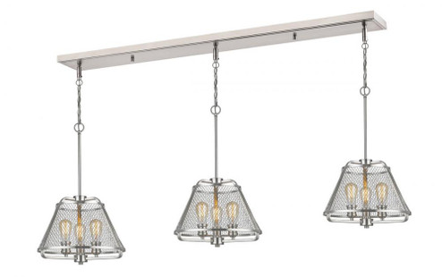 9 Light Linear Chandelier (276|451-16-3BN)