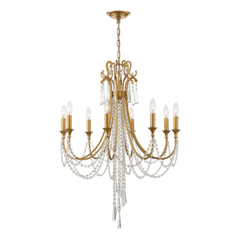 Arcadia 26.75'' Antique Gold Chandelier (205|ARC-1908-GA-CL-MWP)