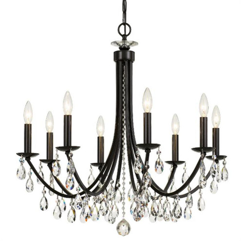 Bridgehampton 8 Light Swarovski Strass Crystal Vibrant Bronze Chandelier (205|8828-VZ-CL-S)