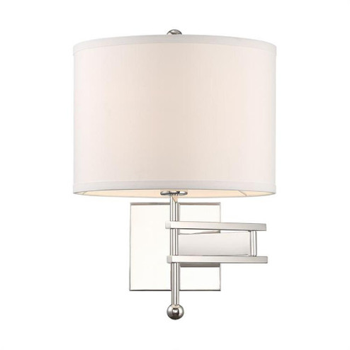 Marshall 1 Light Polished Nickel Task Sconce (205|MAR-A8031-PN)