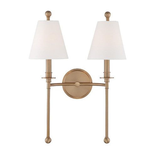 Riverdale 15'' Aged Brass Sconce (205|RIV-383-AG)