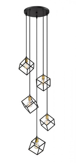 5 Light Chandelier (276|478-5BRZ-OBR)