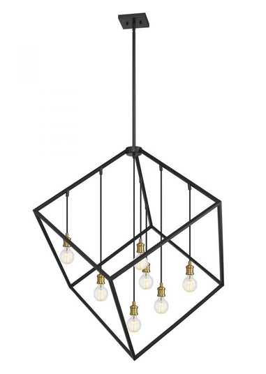 7 Light Chandelier (276|478P44-BRZ-OBR)