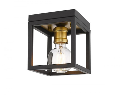 1 Light Flush Mount (276|480F1-BRZ-OBR)