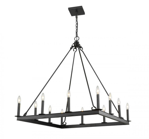 12 Light Chandelier (276|482S-12MB)